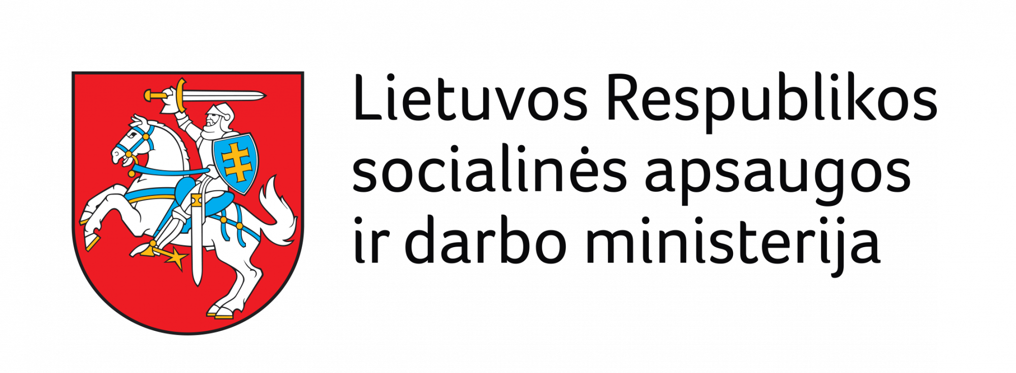 Lietuvos Respublikos socialinės apsaugos ir darbo ministerijos logotipas